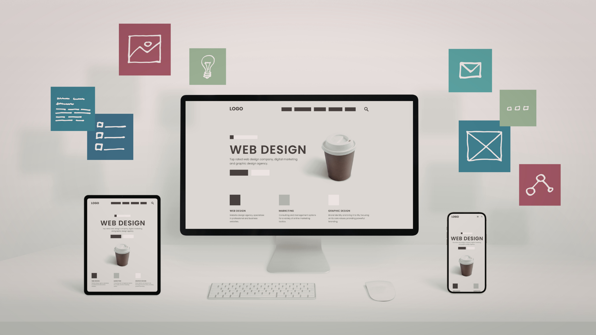 Présentation de conception de site web